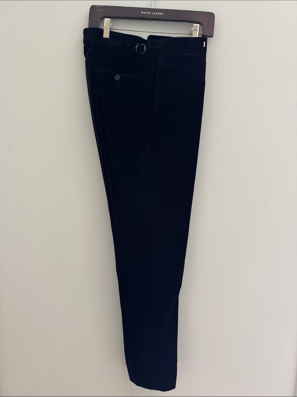 Ralph Lauren Black Velvet Men's Trousers